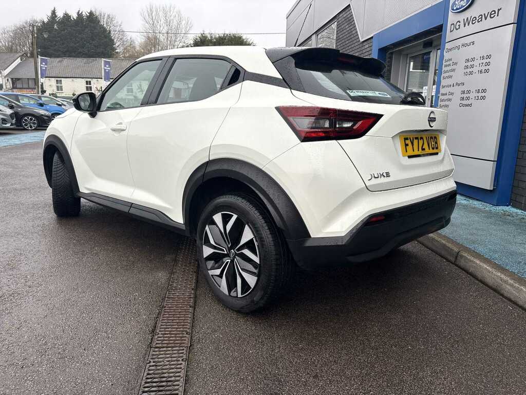 Nissan Juke Acenta Dig-t FY72VOB White #4