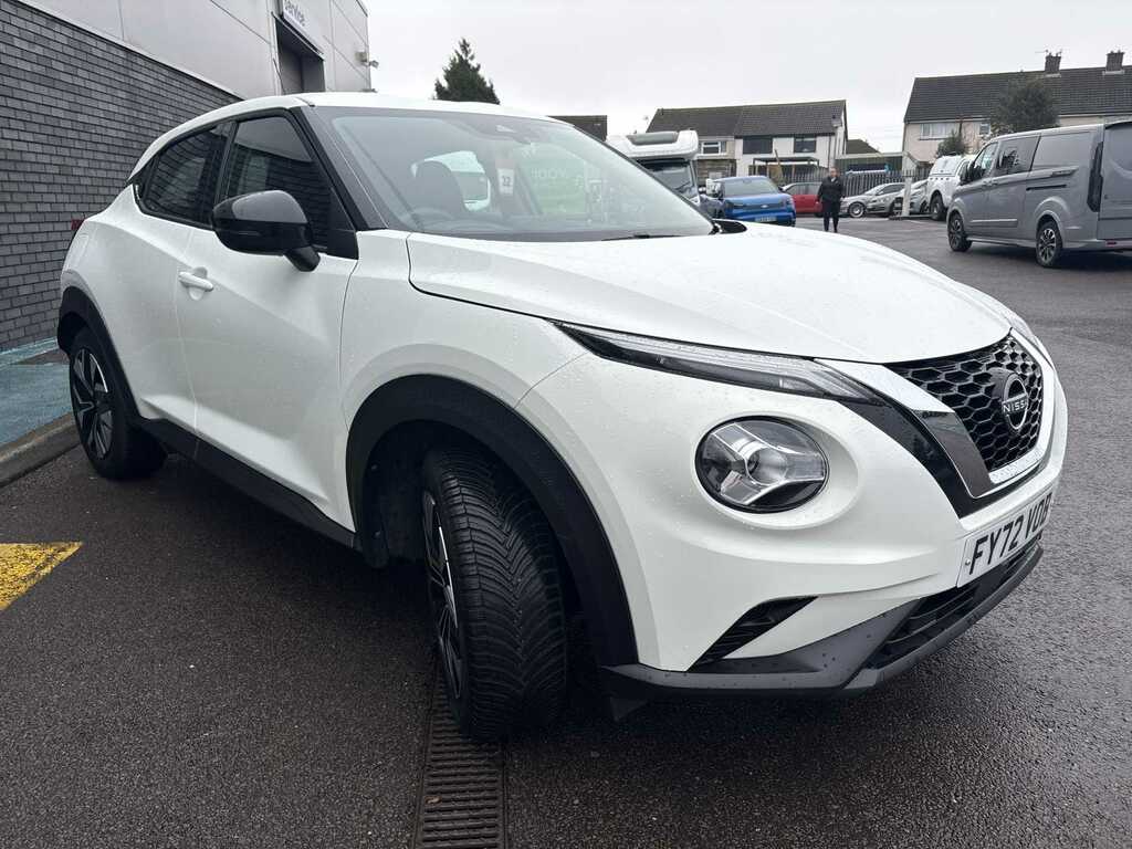 Nissan Juke Acenta Dig-t FY72VOB White #6