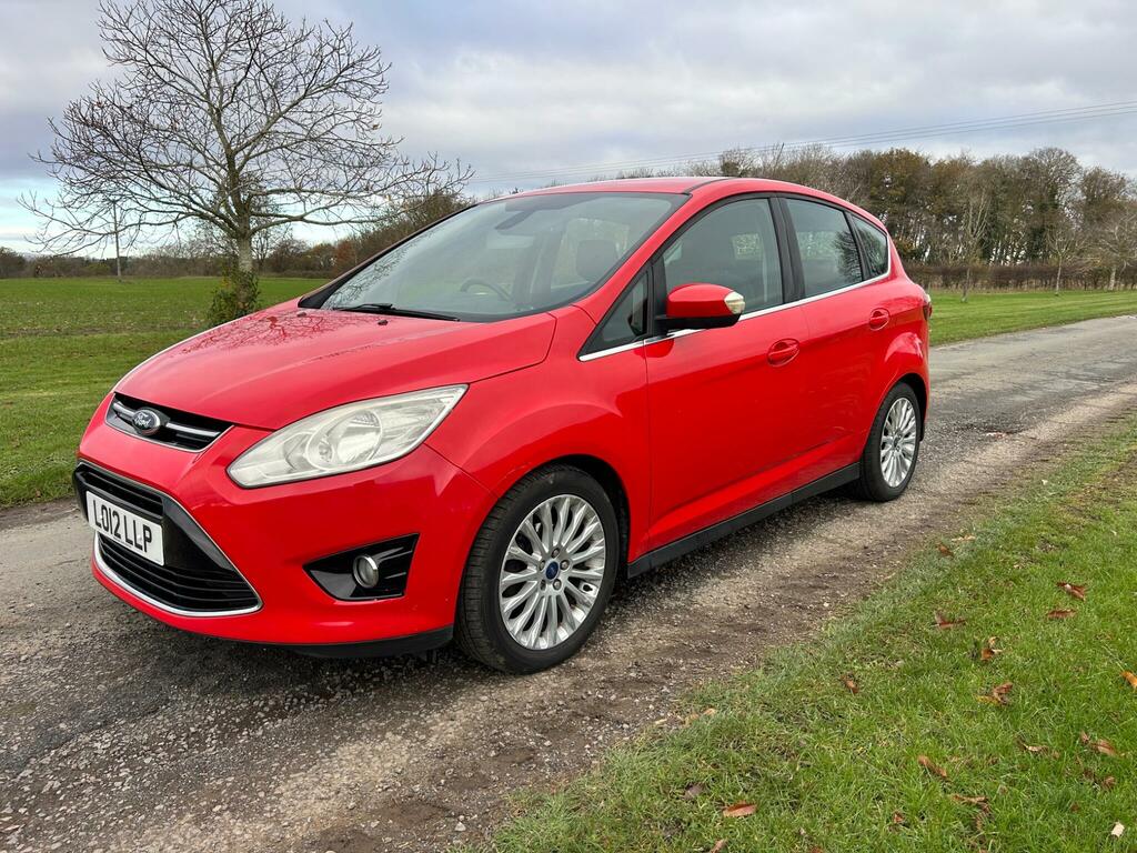 Ford C-Max 1.6 Tdci Titanium Euro 5 LO12LLP Red #2