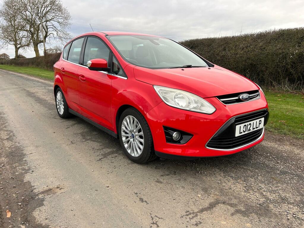 Ford C-Max 1.6 Tdci Titanium Euro 5 Red