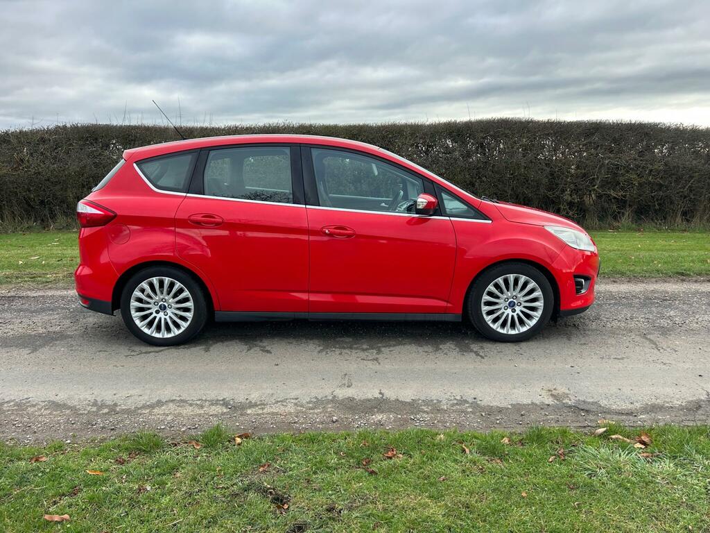 Ford C-Max 1.6 Tdci Titanium Euro 5 LO12LLP Red #4