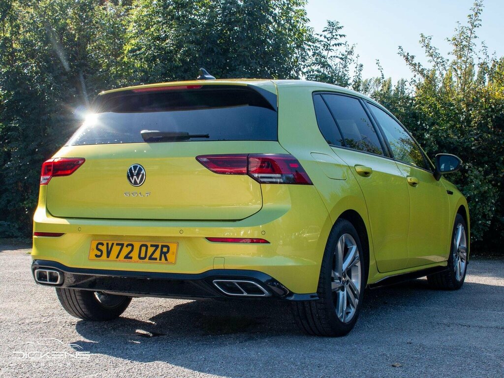 Volkswagen Golf Hatchback 1.5 Tsi R-line Euro 6 Ss 202272 SV72OZR Yellow #6