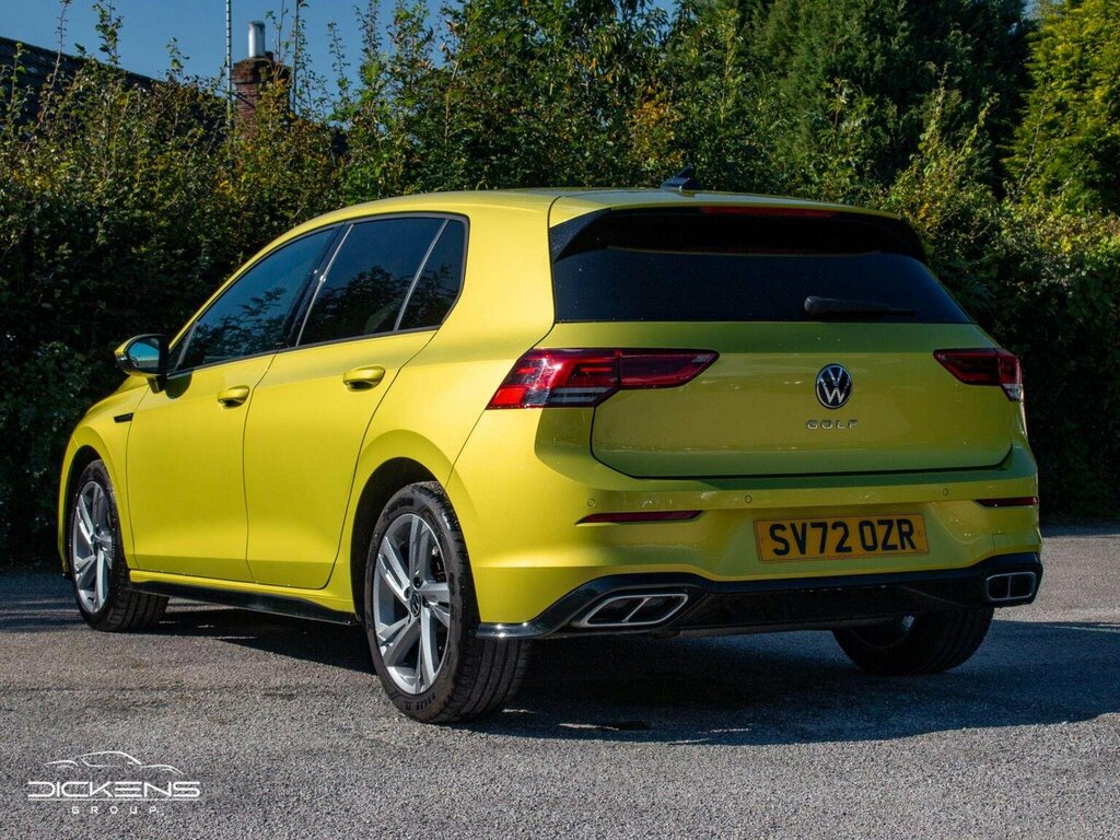 Volkswagen Golf Hatchback 1.5 Tsi R-line Euro 6 Ss 202272 SV72OZR Yellow #4
