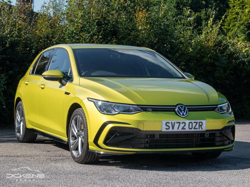 Volkswagen Golf Hatchback 1.5 Tsi R-line Euro 6 Ss 202272 Yellow