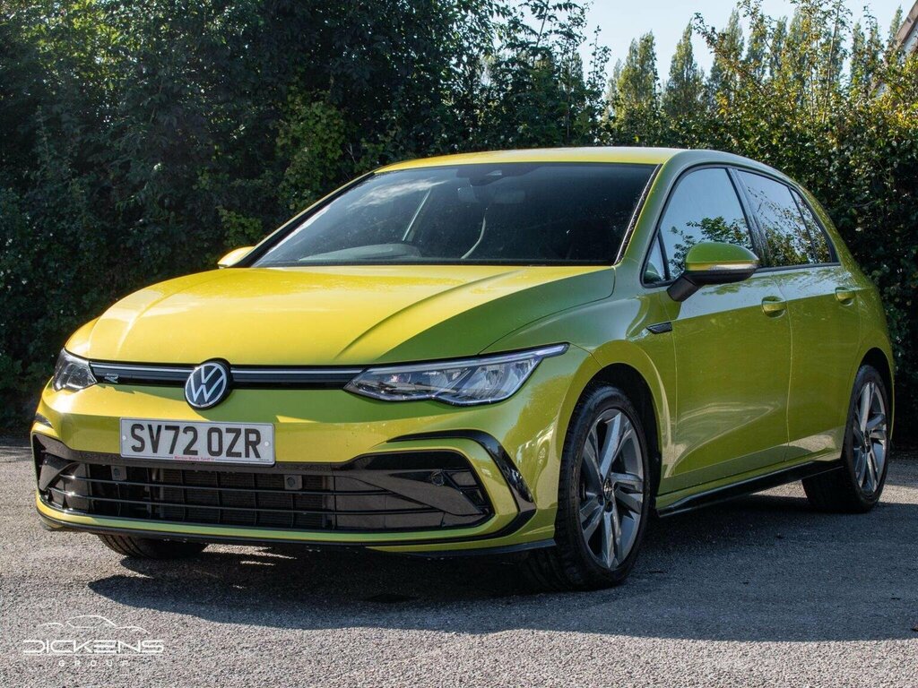Volkswagen Golf Hatchback 1.5 Tsi R-line Euro 6 Ss 202272 SV72OZR Yellow #3