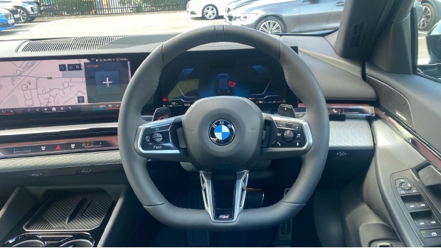 BMW 5 Series 520I Mht M Sport Steptronic Euro 6 WM25BHV Black #5