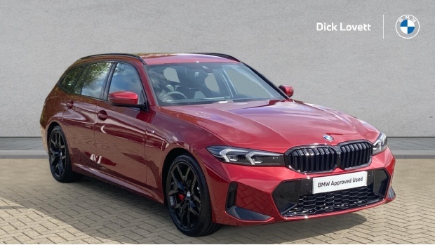 BMW 3 Series 320I M Sport Touring Euro 6 Red