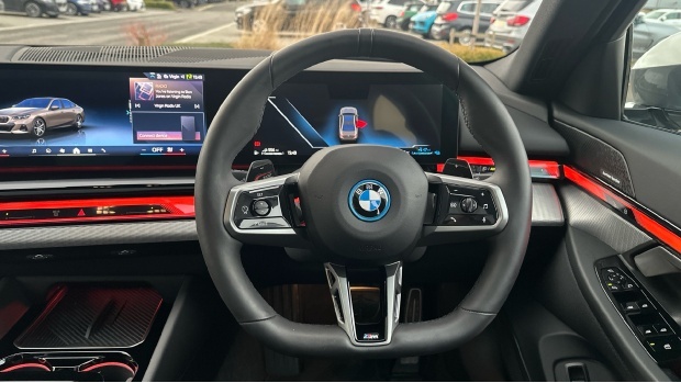 BMW 5 Series 530E 22.1Kwh M Sport Steptronic Euro 6 WN75AAO Grey #5