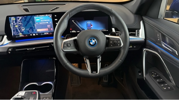 BMW X1 25E 16.3Kwh M Sport Dct Xdrive Euro 6 WN75XUL Blue #5