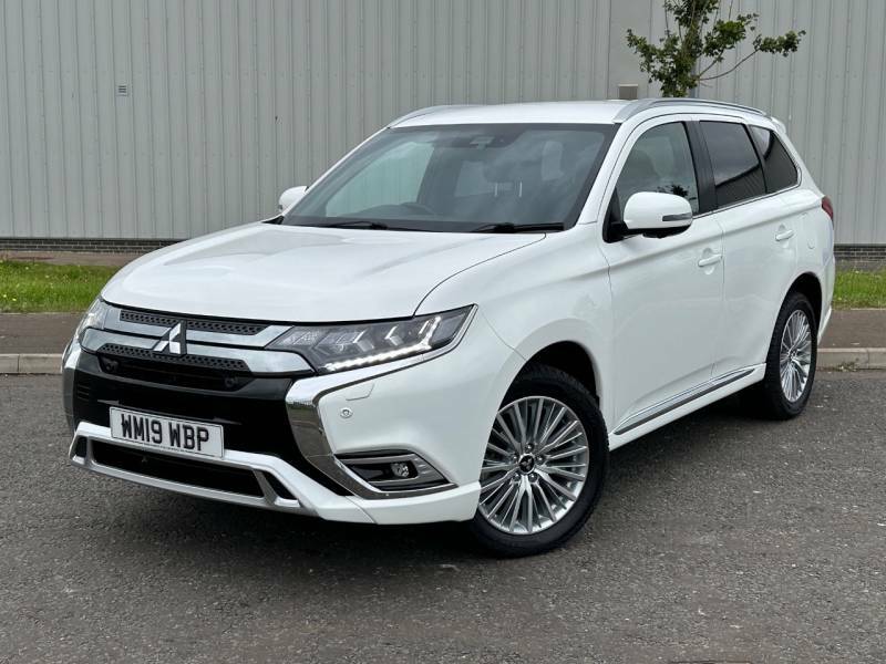 Mitsubishi Outlander 2.4 Phev 4Hs - 2019 19 WM19WBP White #3
