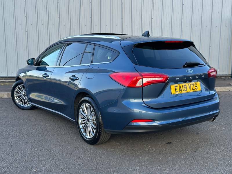 Ford Focus 1.5 Ecoblue 120 Titanium X - 2019 19 EA19VZS Blue #2