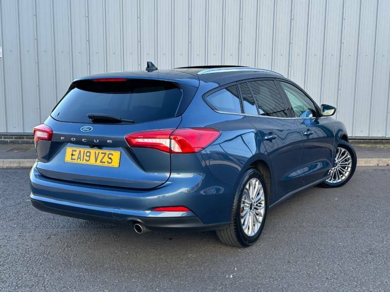 Ford Focus 1.5 Ecoblue 120 Titanium X - 2019 19 EA19VZS Blue #4