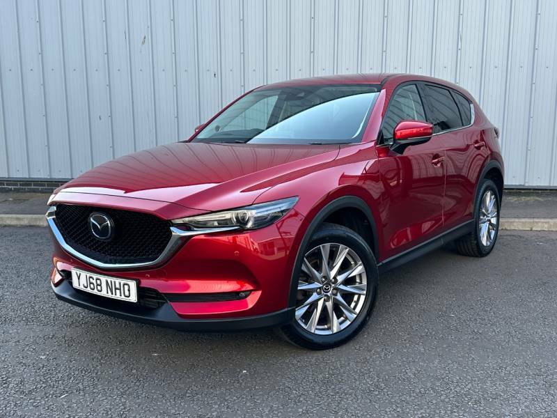 Mazda CX-5 2.2D Sport Nav - 2019 68 YJ68NHO Red #3