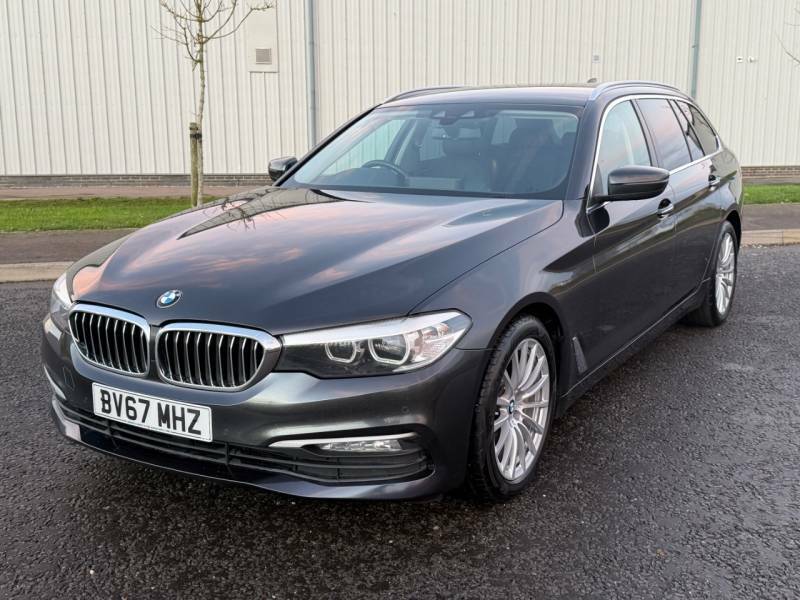 BMW 5 Series 530D Xdrive Se - 2018 67 BV67MHZ Grey #5
