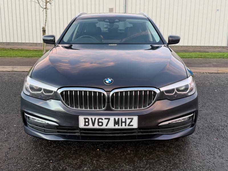 BMW 5 Series 530D Xdrive Se - 2018 67 BV67MHZ Grey #3