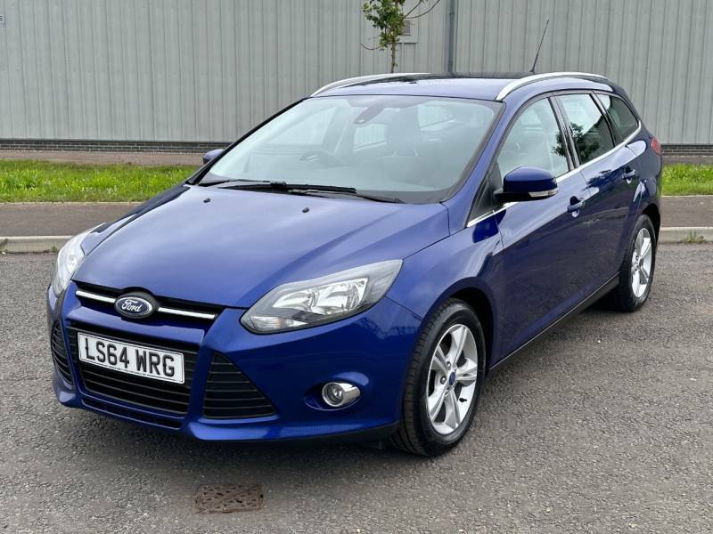 Ford Focus 1.6 Tdci 115 Zetec - 2014 64 LS64WRG Blue #5