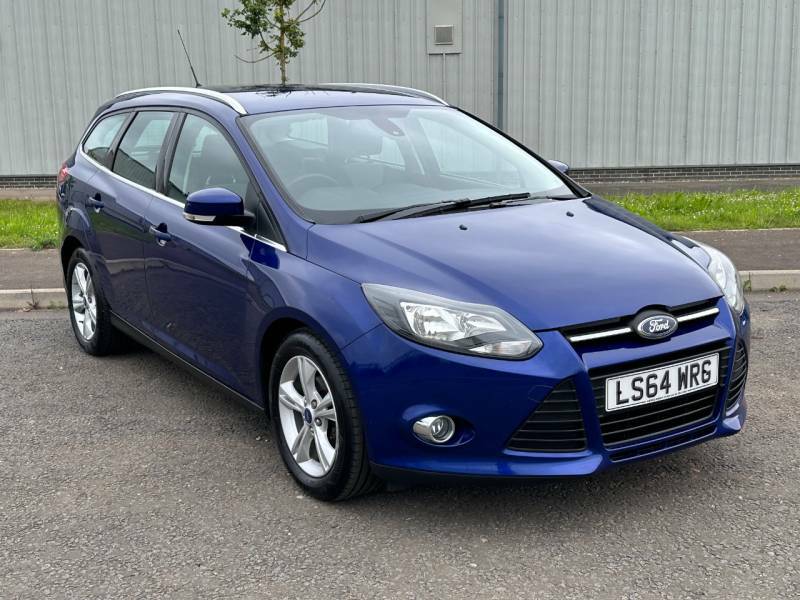 Ford Focus 1.6 Tdci 115 Zetec - 2014 64 LS64WRG Blue #2
