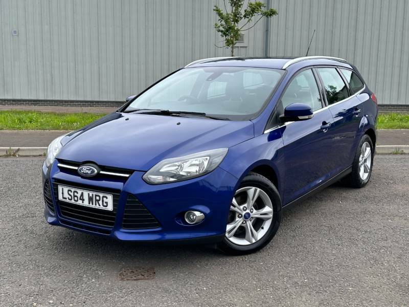 Ford Focus 1.6 Tdci 115 Zetec - 2014 64 LS64WRG Blue #4