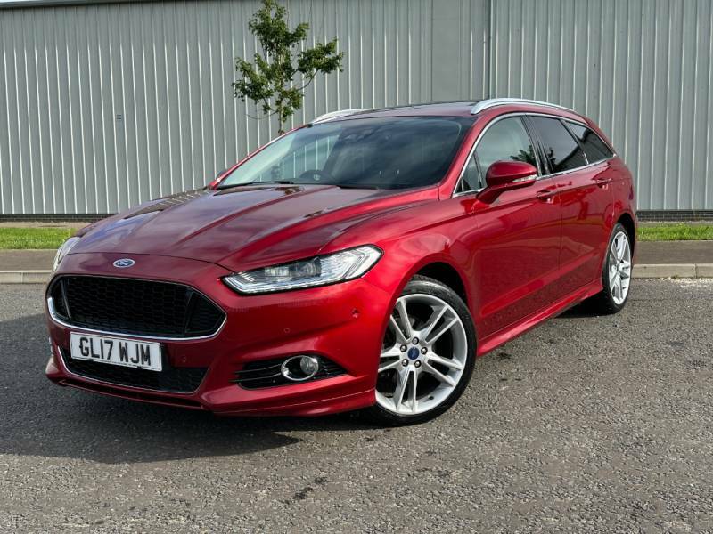 Ford Mondeo 2.0 Tdci 180 Titanium Powershift - 2017 17 GL17WJM Red #3