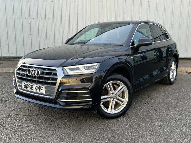 Audi Q5 2.0 Tdi Quattro S Line S Tronic - 2018 68 BK68KNF Black #3