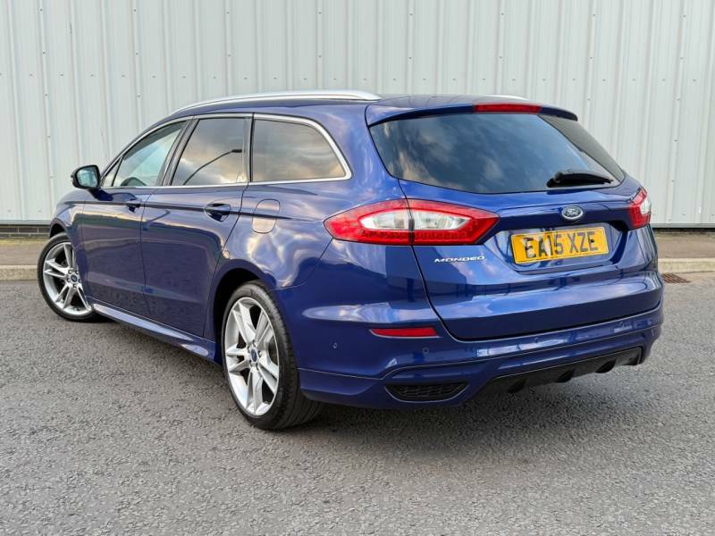 Ford Mondeo 2.0 Tdci Titanium - 2015 15 EA15XZE Blue #4