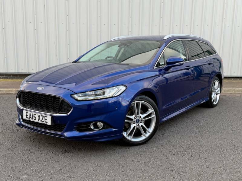 Ford Mondeo 2.0 Tdci Titanium - 2015 15 EA15XZE Blue #3