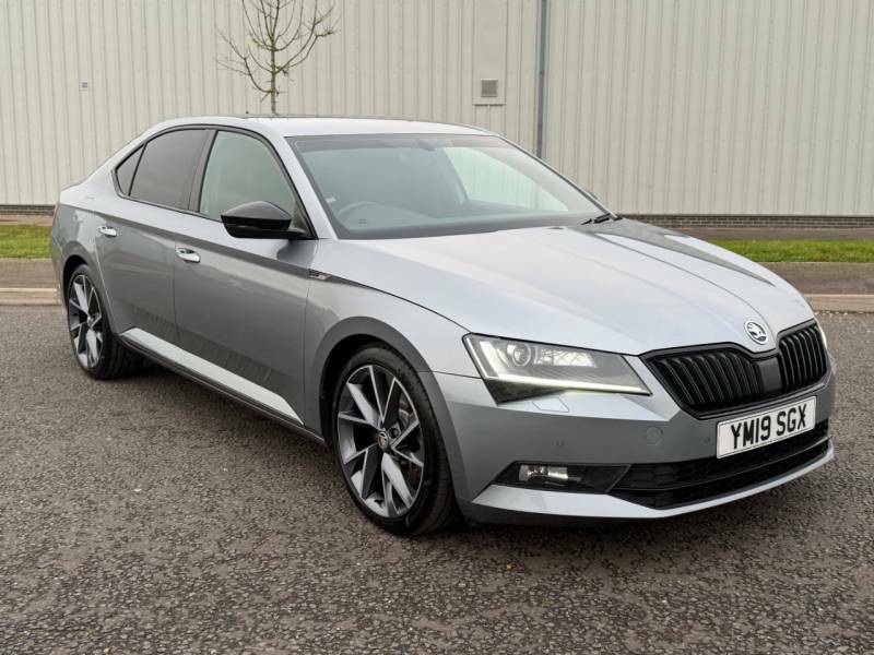 Skoda Superb 2.0 Tsi 272 Sport Line Plus 4X4 Dsg - 2019 19 Grey #2