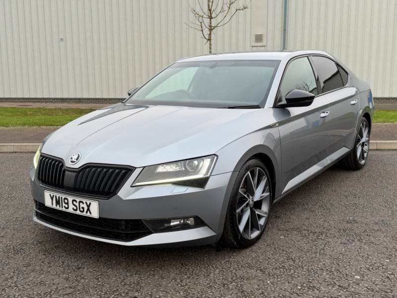 Skoda Superb 2.0 Tsi 272 Sport Line Plus 4X4 Dsg - 2019 19 Grey #5