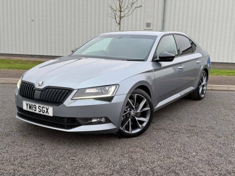 Skoda Superb 2.0 Tsi 272 Sport Line Plus 4X4 Dsg - 2019 19 Grey #4