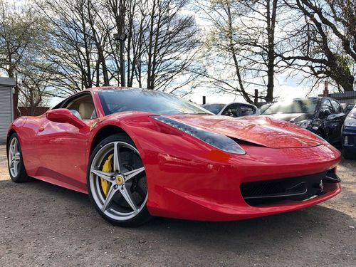 Ferrari 458 4.5 Italia Seq Red