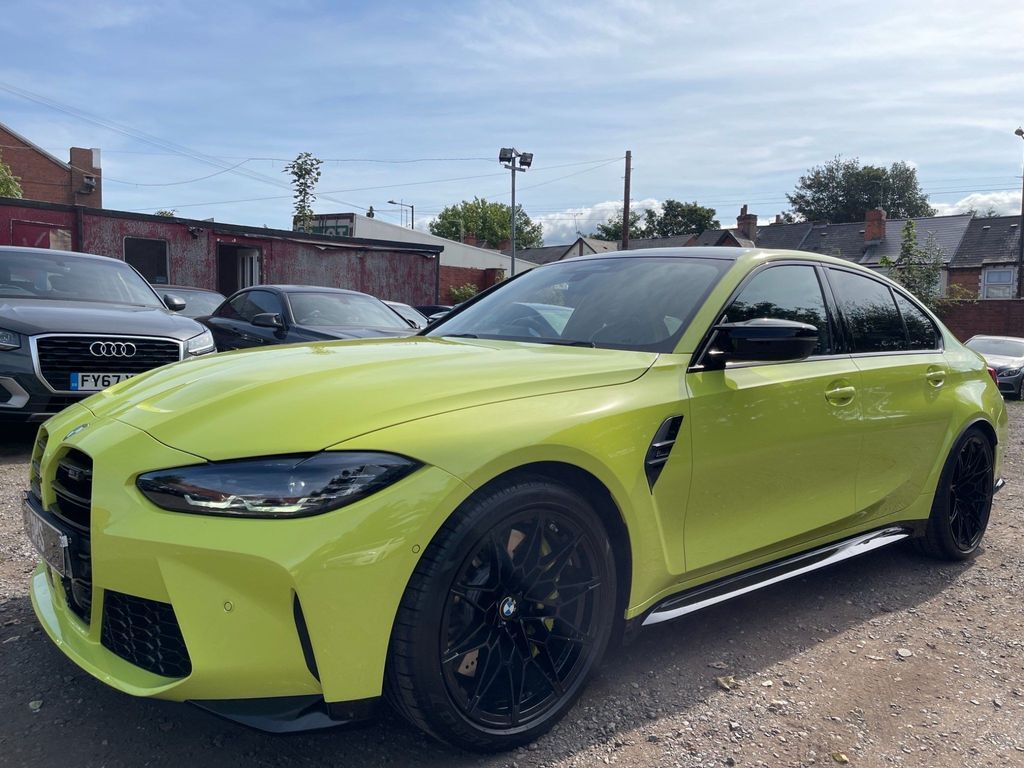 BMW M3 3.0 Biturbo Competition Steptronic S S Yellow #4