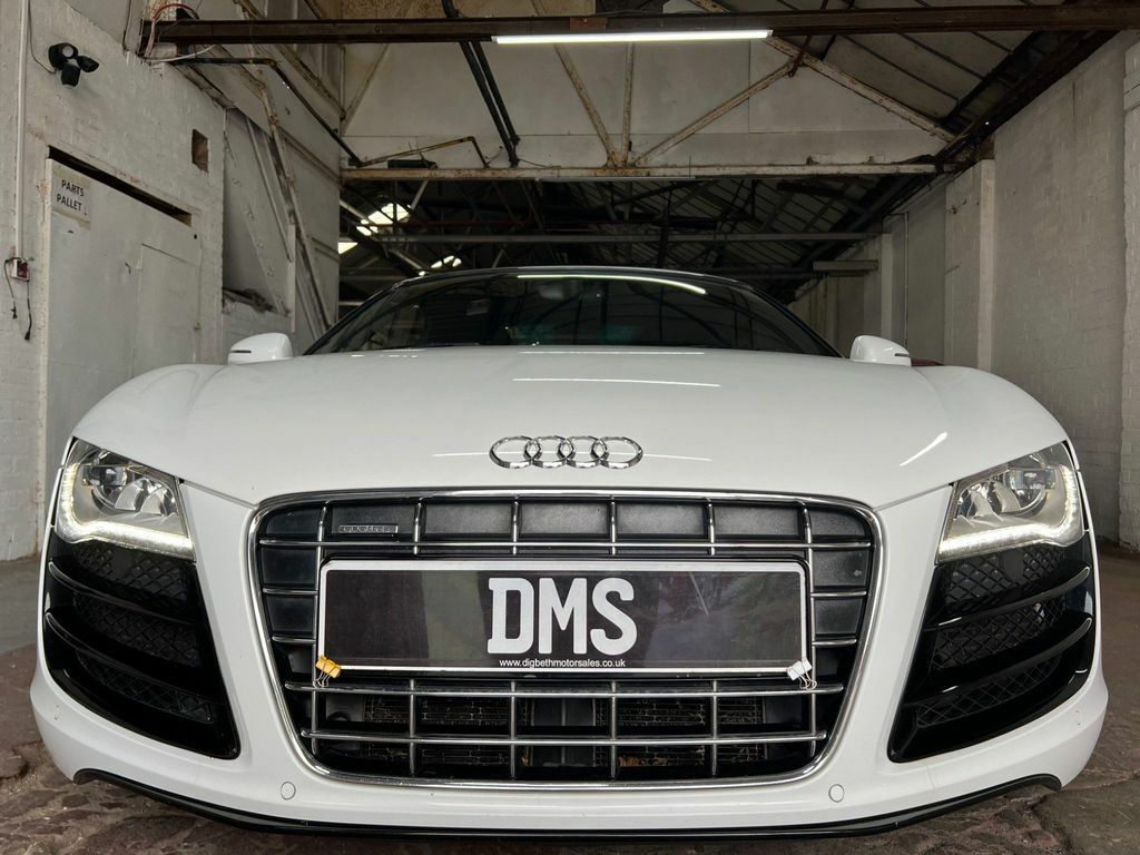 Audi R8 5.2 Fsi V10 Spyder R Tronic Quattro White #3