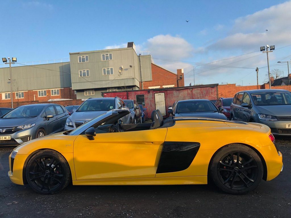 Audi R8 5.2 Fsi V10 Spyder S Tronic Quattro S S Yellow #5