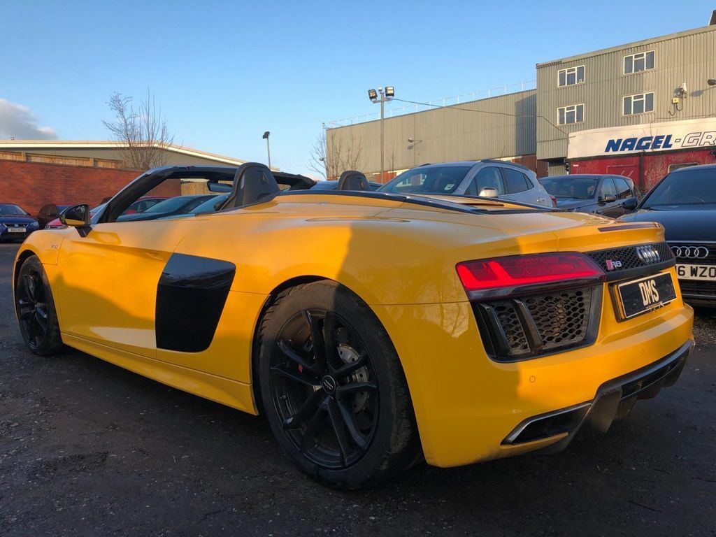 Audi R8 5.2 Fsi V10 Spyder S Tronic Quattro S S Yellow #6