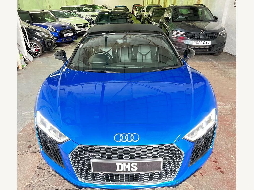 Audi R8 5.2 Fsi V10 Spyder S Tronic Quattro Euro 6 Ss 2 VA10JEA Blue #2