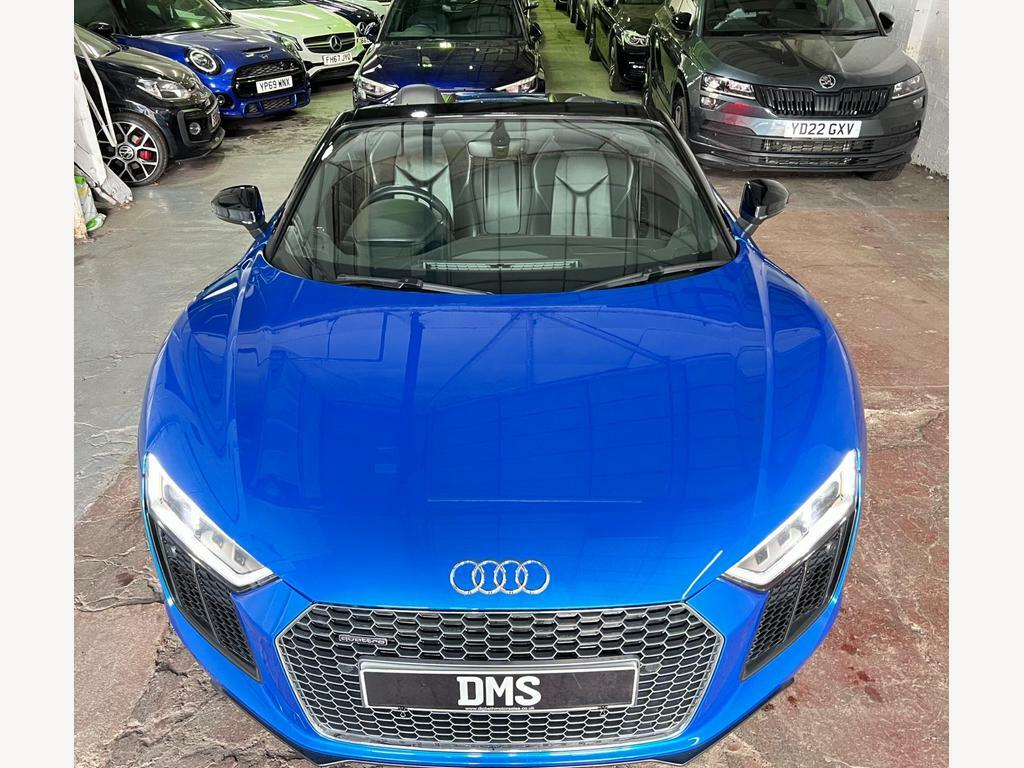 Audi R8 5.2 Fsi V10 Spyder S Tronic Quattro Euro 6 Ss 2 VA10JEA Blue #5