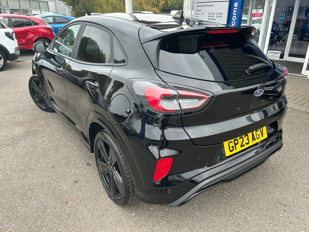 Ford Puma 1.0T Ecoboost Mhev St-line X Suv Hybrid GP23AGV Black #5