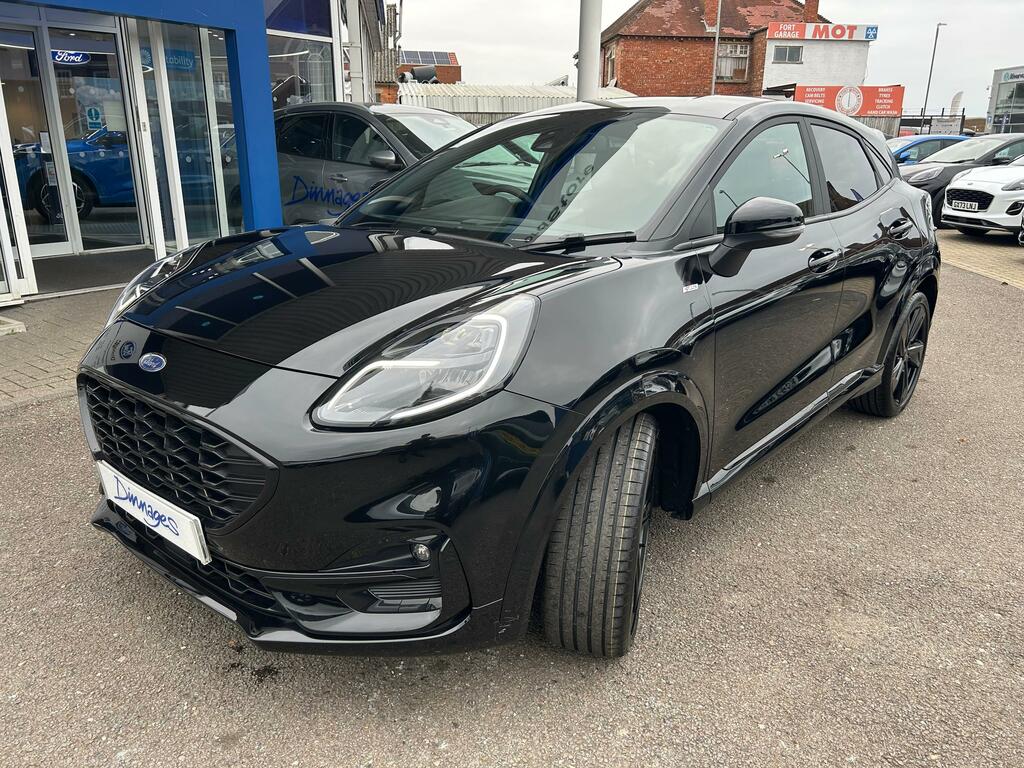 Ford Puma 1.0T Ecoboost Mhev St-line X Suv Hybrid GP23AGV Black #3