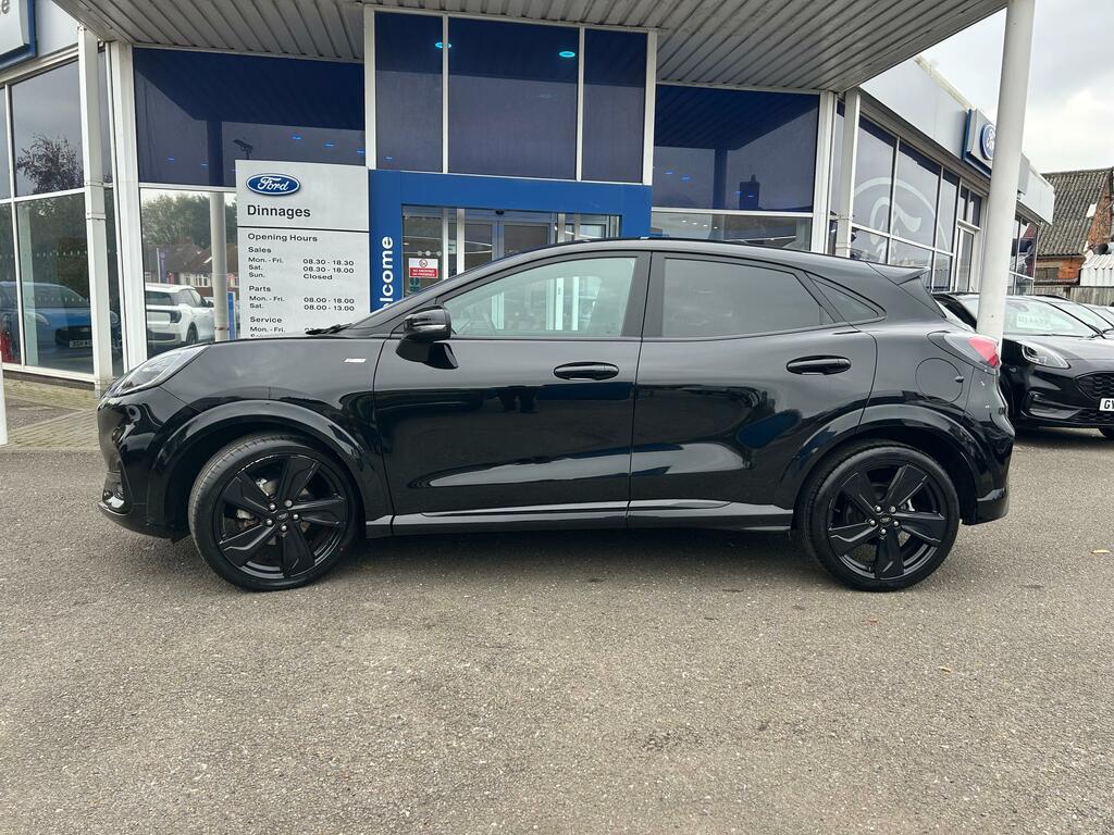 Ford Puma 1.0T Ecoboost Mhev St-line X Suv Hybrid GP23AGV Black #4