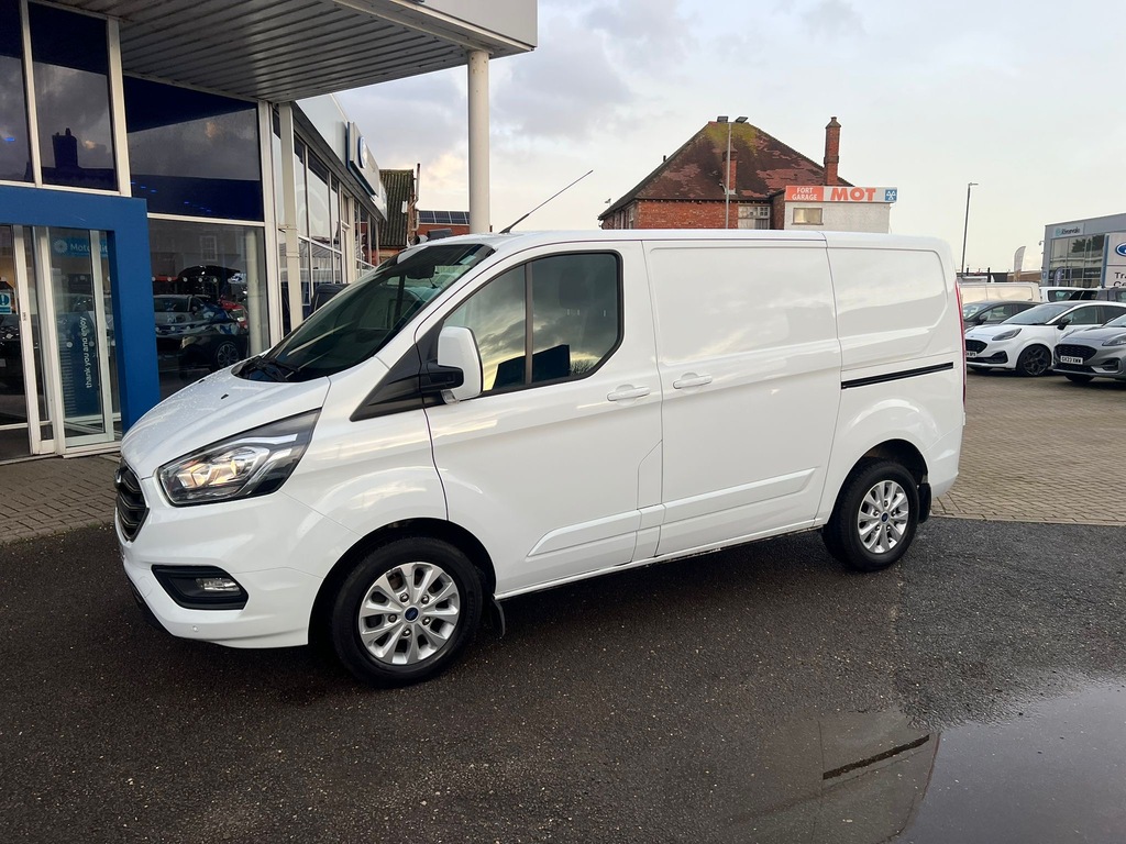 Ford Transit Custom 2.0 280 Ecoblue Limited Panel Van Manua LD73EEY White #5