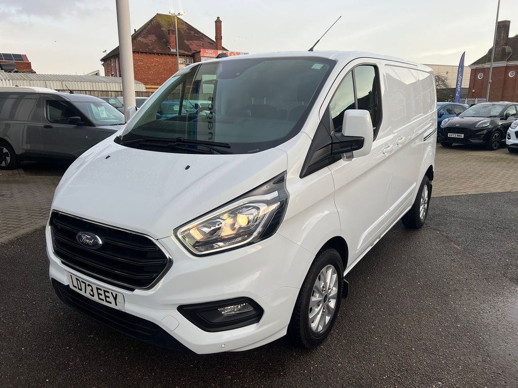 Ford Transit Custom 2.0 280 Ecoblue Limited Panel Van Manua LD73EEY White #4