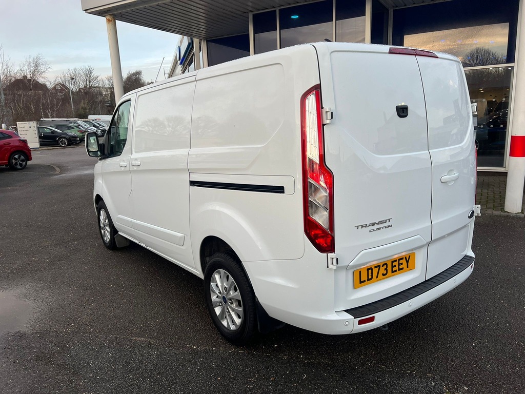 Ford Transit Custom 2.0 280 Ecoblue Limited Panel Van Manua LD73EEY White #6
