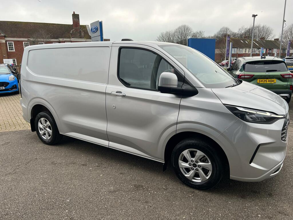 Ford Transit Custom 2.0 300 Ecoblue Limited Panel Van Manua HV74JNK Silver #3