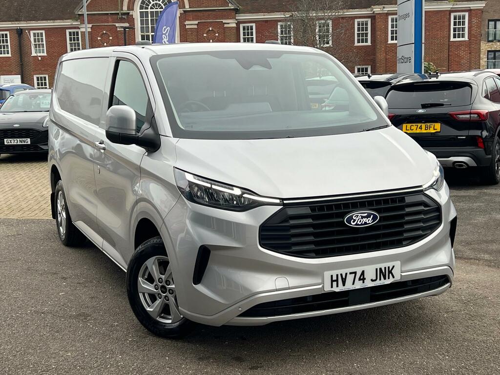Ford Transit Custom 2.0 300 Ecoblue Limited Panel Van Manua Silver