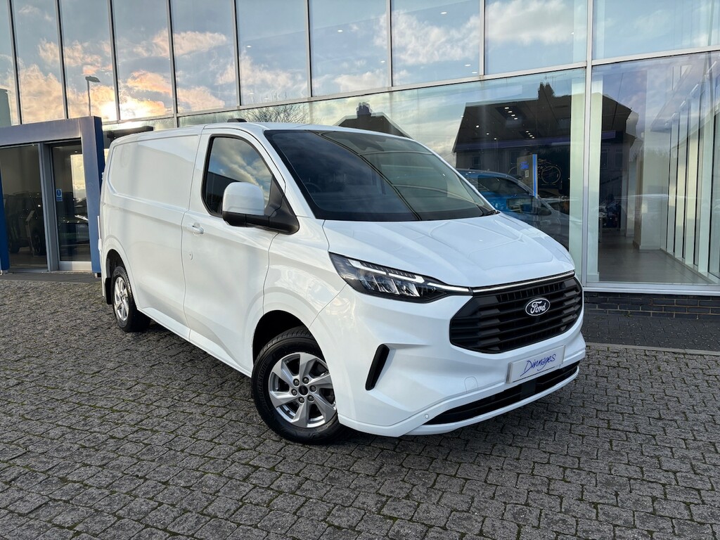 Ford Transit Custom 2.0 300 Ecoblue Limited Panel Van Manua White