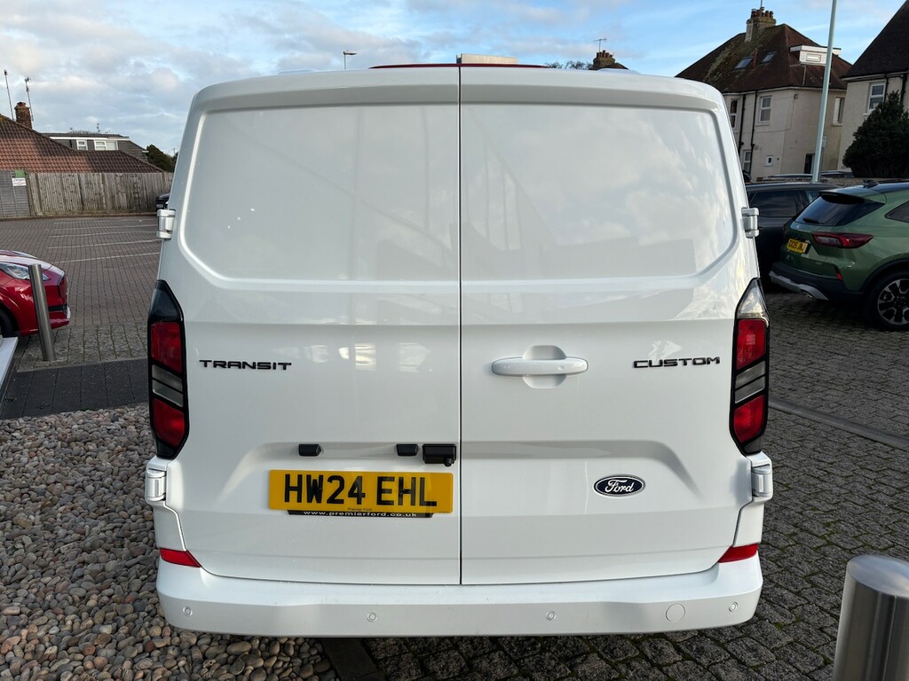 Ford Transit Custom 2.0 300 Ecoblue Limited Panel Van Manua HW24EHL White #4