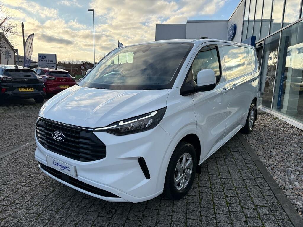 Ford Transit Custom 2.0 300 Ecoblue Limited Panel Van Manua HW24EHL White #5