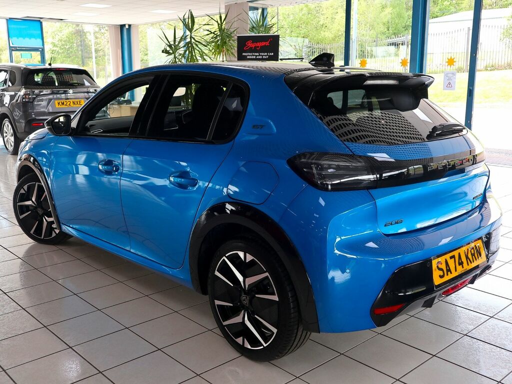 Peugeot 208 1.2 Gt Puretech Mhev E-dsc SA74KRN Blue #2