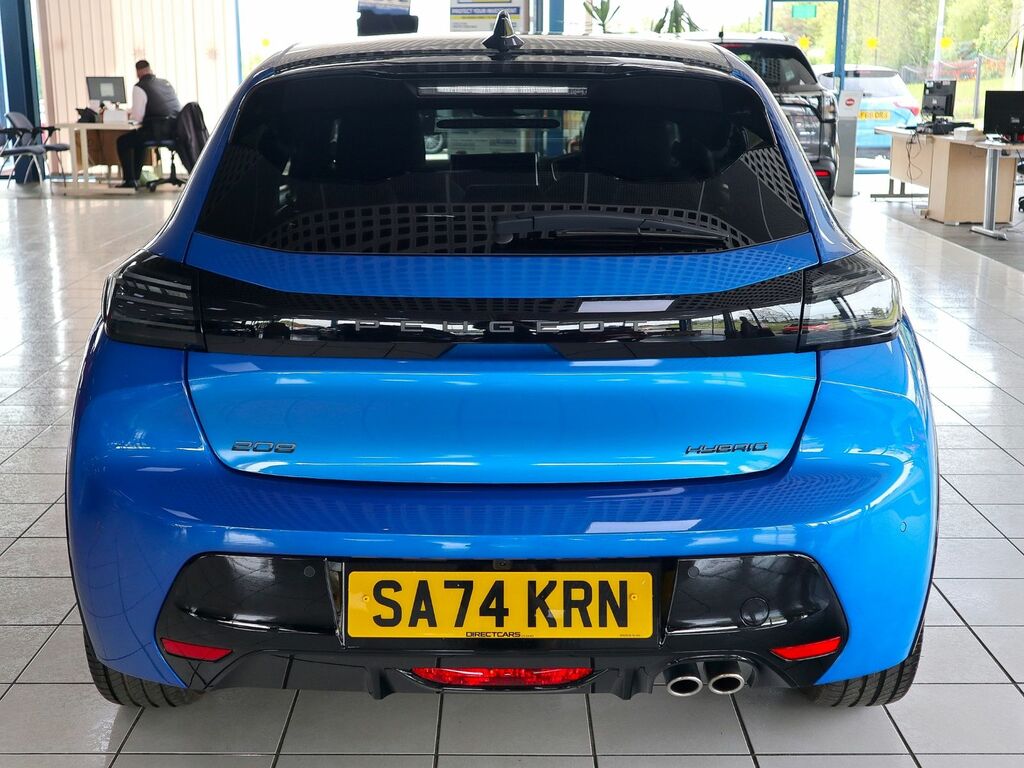 Peugeot 208 1.2 Gt Puretech Mhev E-dsc SA74KRN Blue #6