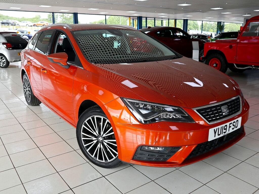 Seat Leon 1.5 Xcellence Lux Tsi Evo St Orange